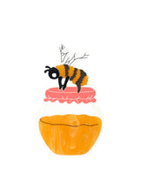 Busy Bee with the Honey Jar Brooch