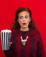 Cadaver Pop Corn Necklace
