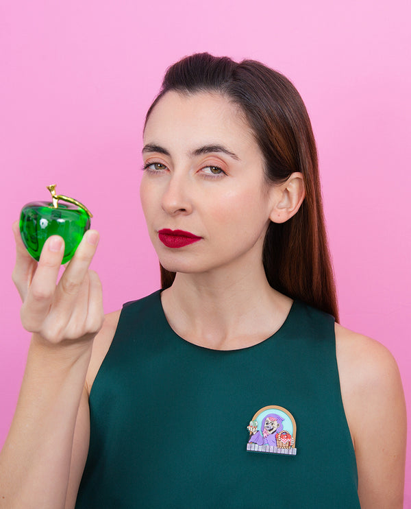 Care for an Apple, Dear? Brooch