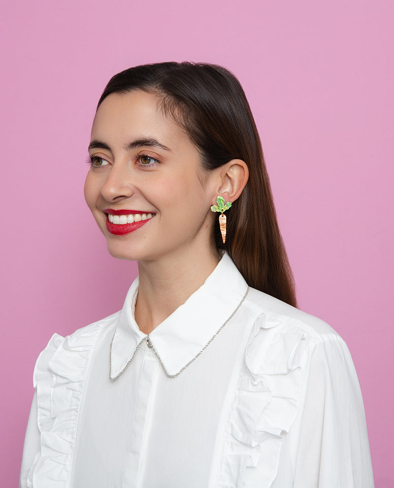 Carrots and Carrots Earrings