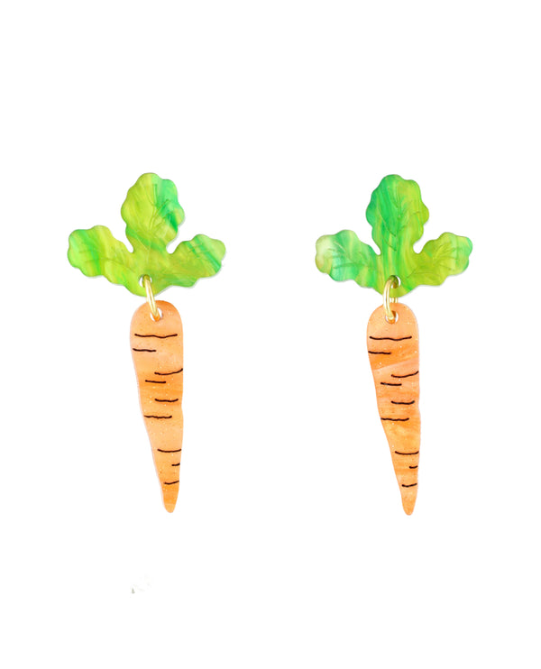 Carrots and Carrots Earrings