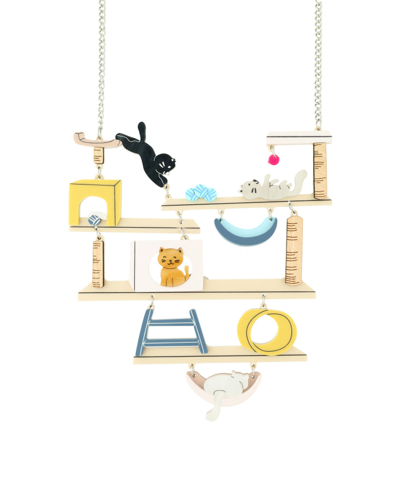 Cat tree statement Essentials necklace