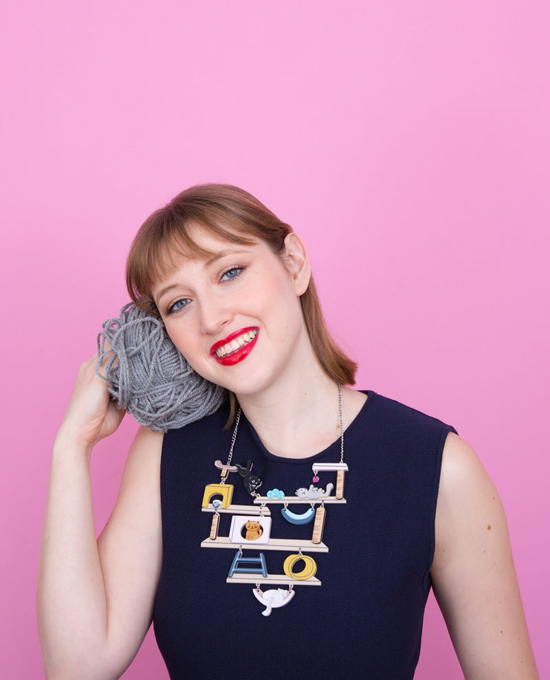 Cat tree statement Essentials necklace