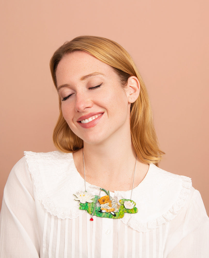 Catch of the Day with Mr. Jeremy Fisher Necklace