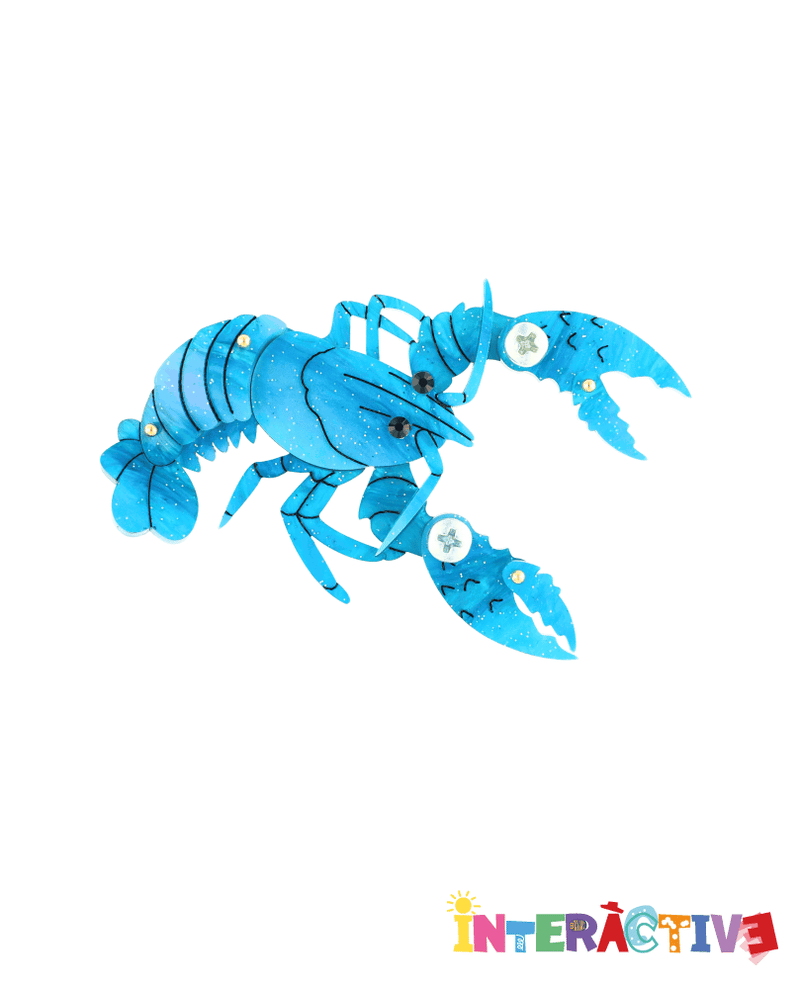 Catch of the Day! The Blue Lobster Brooch -Interactive-