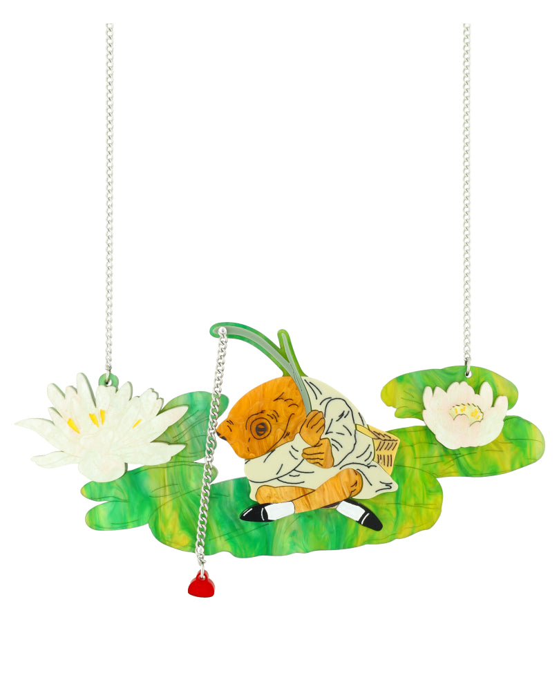 Catch of the Day with Mr. Jeremy Fisher Necklace