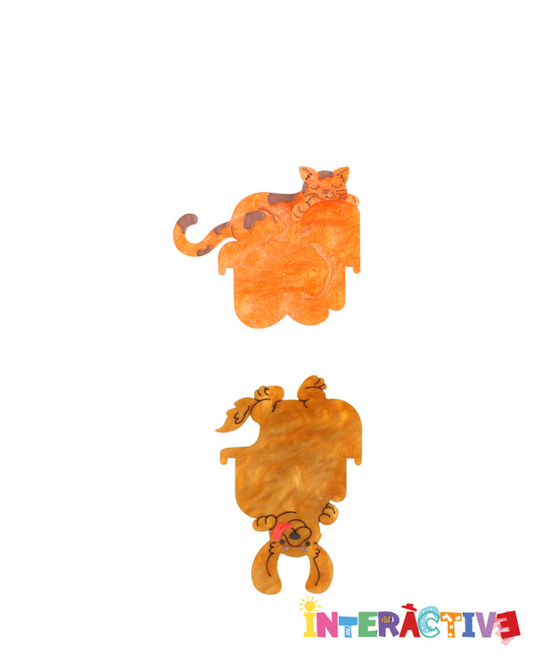 Cats and Dogs Insert Pack for Cloud Brooch