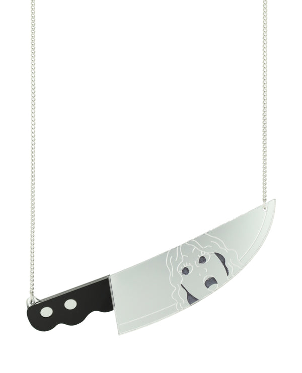 Caught in the Blade Shine Necklace