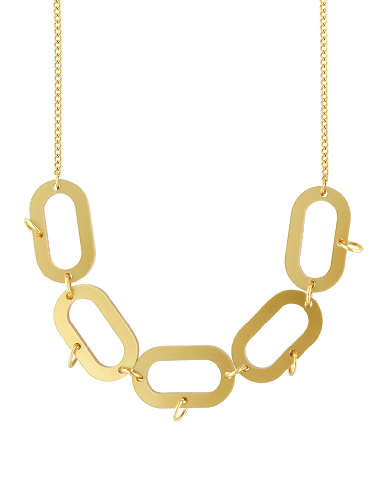 Chain of charms necklace