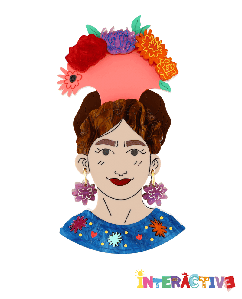 Chamaca Bonita Brooch -Interactive-