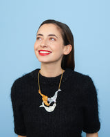 Cheerful Seal Trio Necklace