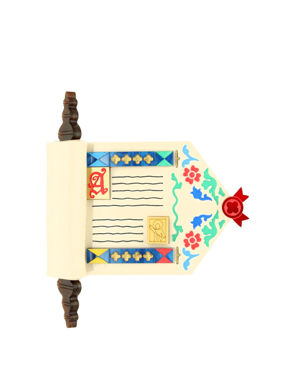 Chronicle Unrolled Brooch