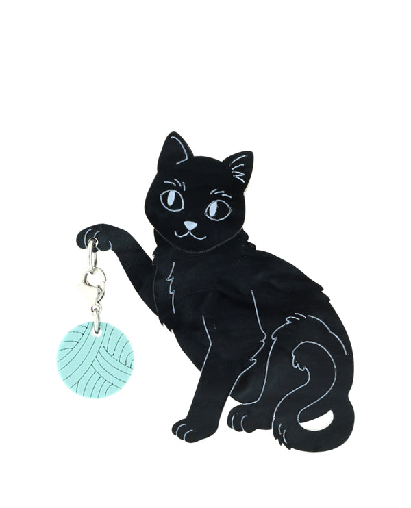 Chubby Cat Custom Brooch