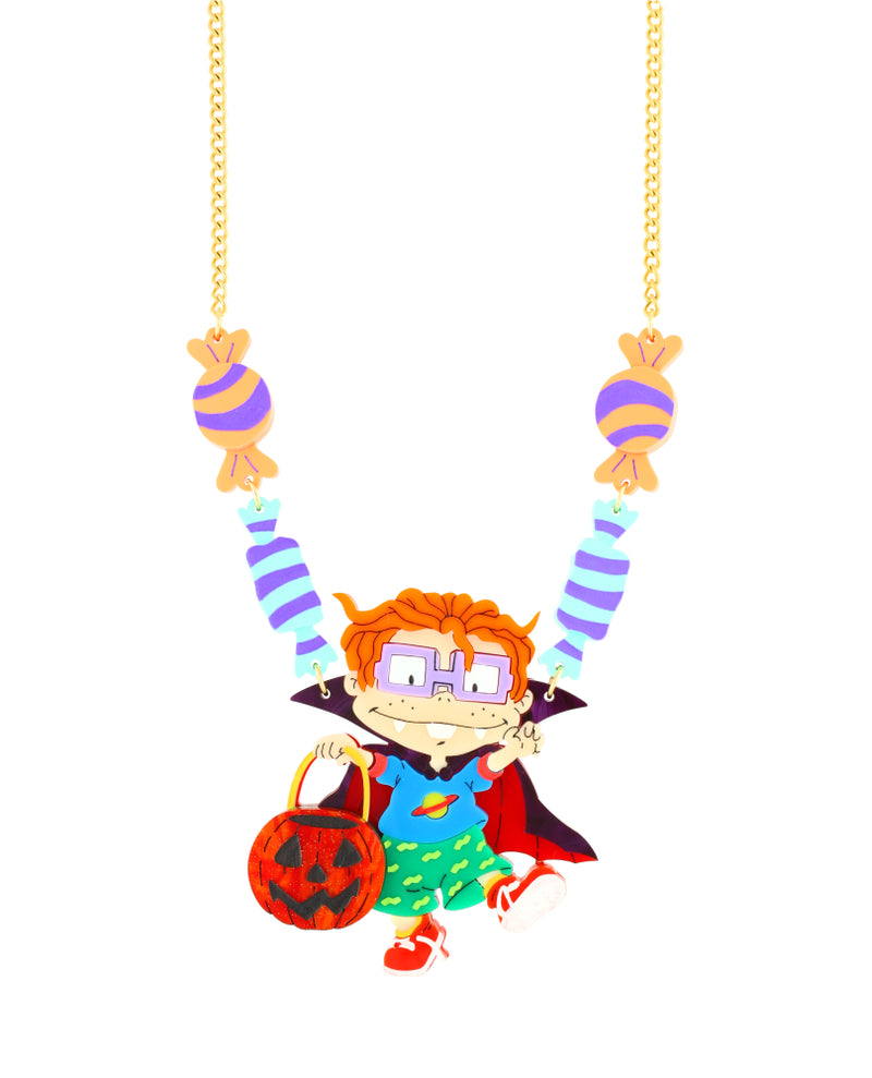 Chuckie Trick or Treat Necklace