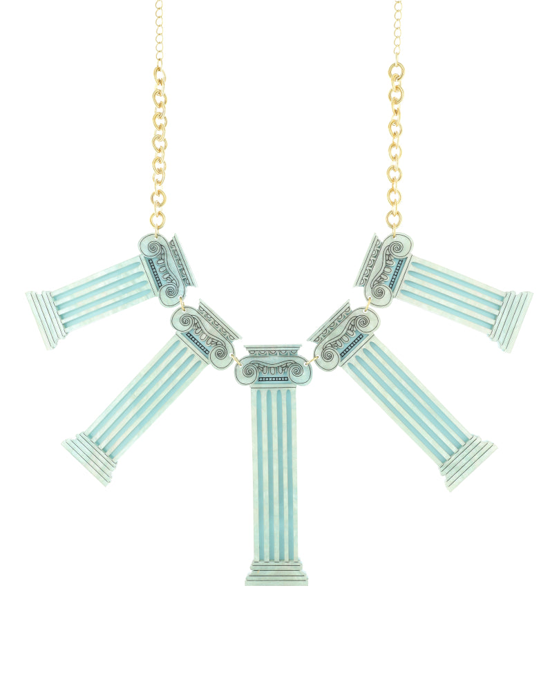 Classical Ionic Column Necklace