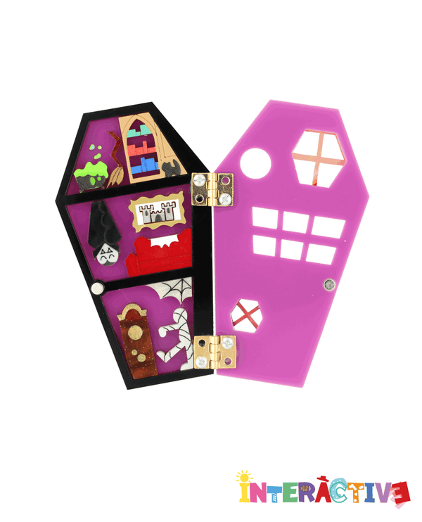 Coffin, o Sweet Coffin Brooch - Interactive -
