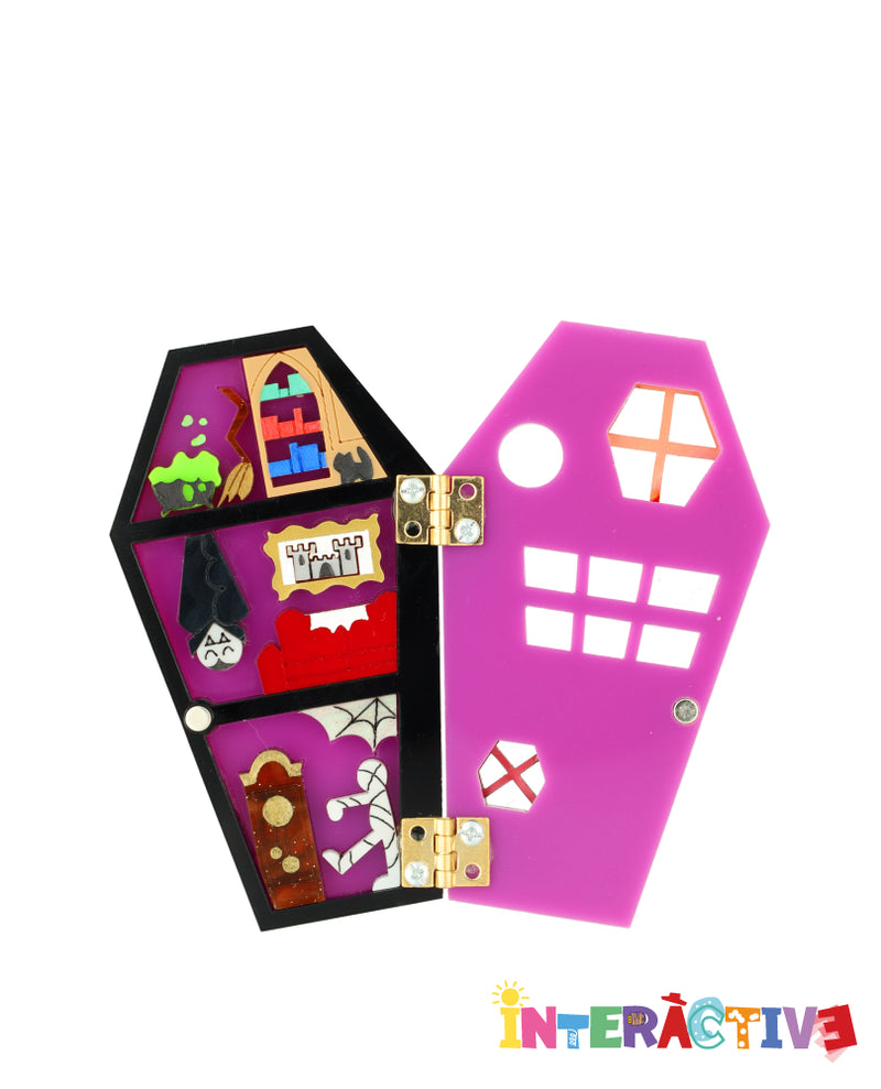 Coffin, o Sweet Coffin Brooch - Interactive -