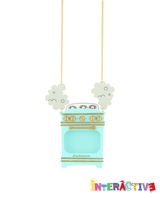 Cooking Christmas delights in the oven necklace -interactive-