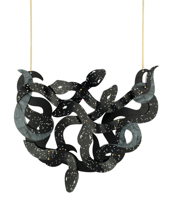 Corrupted Snakes Necklace