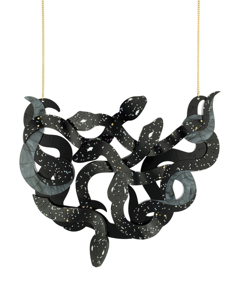 Corrupted Snakes Necklace