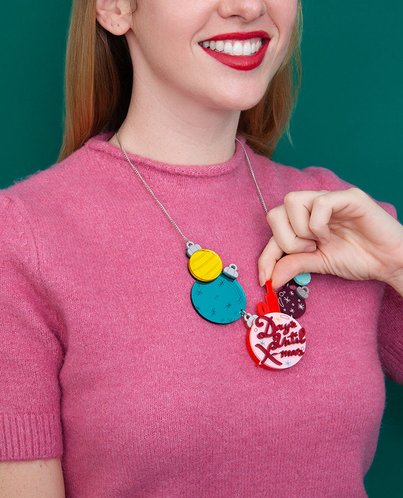 Countdown to Cheer Necklace - Interactive -