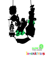 Creepy Enchanted House Necklace -Interactive- -glow in the dark-