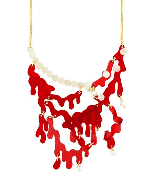 Crimson Tears Necklace