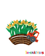 Cropping the Field Brooch -Interactive-