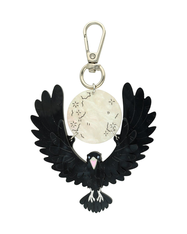 Crow in the Night Charm