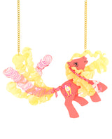 Curly Hair Rapunzel Pony Necklace