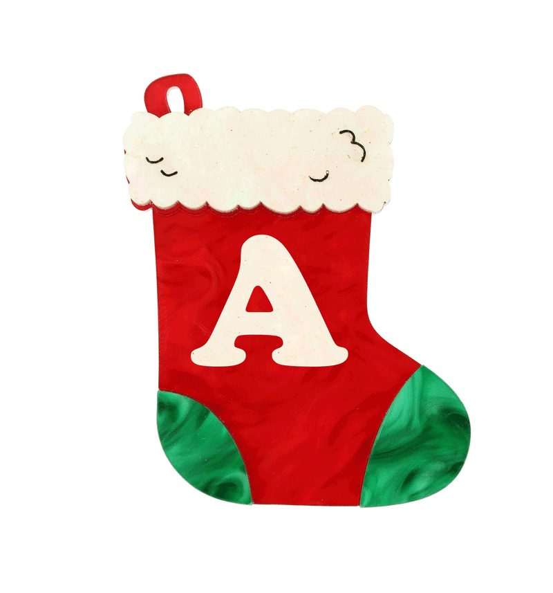 Custom Stocking Surprise Brooch