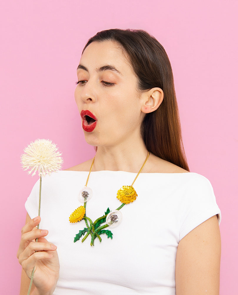 Dandelion in the Wilderness Necklace