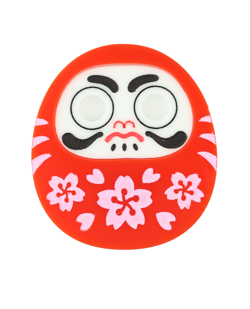 Daruma Bloom EXCLUSIVE Free Brooch