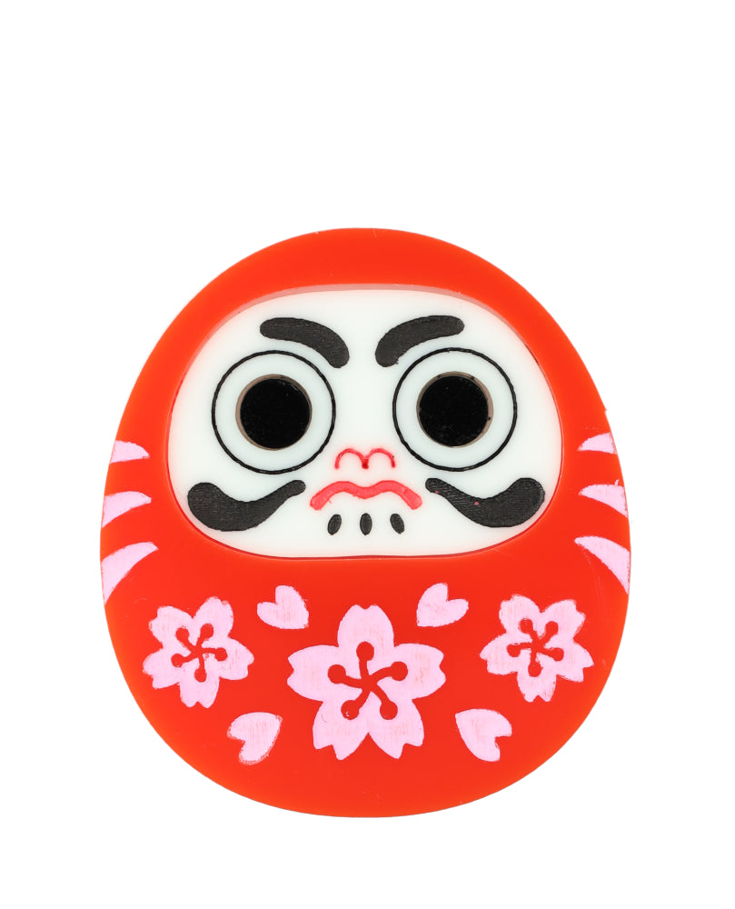 Daruma Bloom EXCLUSIVE Free Brooch