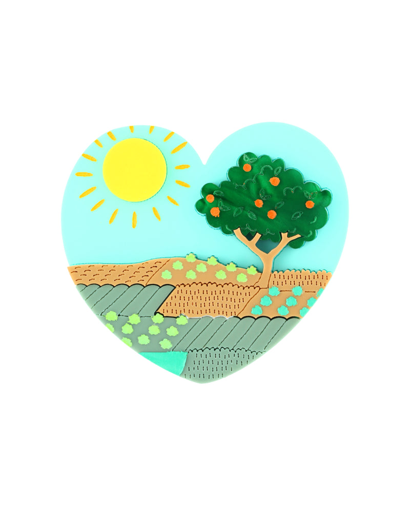 "Demà eixirà el sol" charity brooch