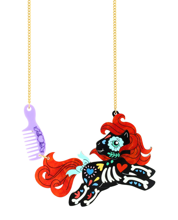 Día de Muertos My Little Pony Necklace