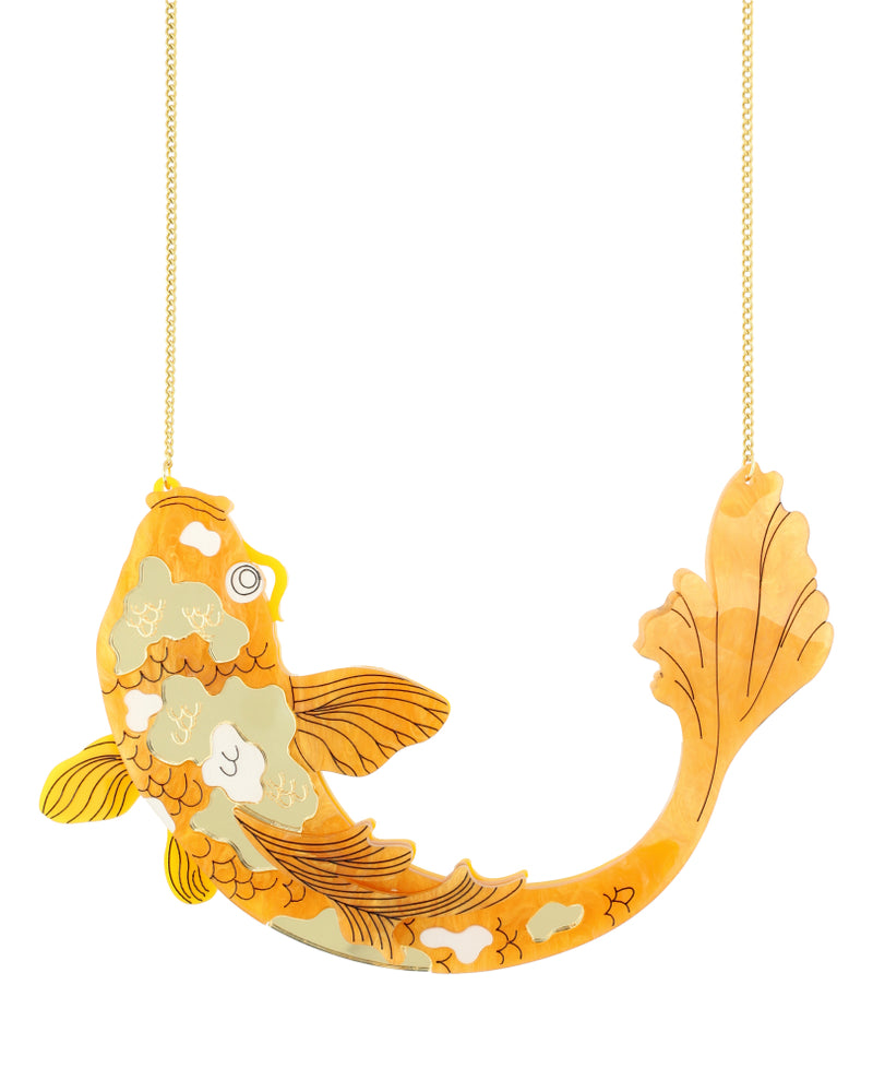 Elegant Koi Necklace