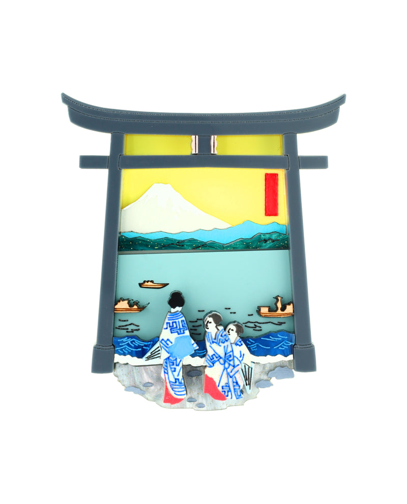Enoshima Iriguchi Brooch