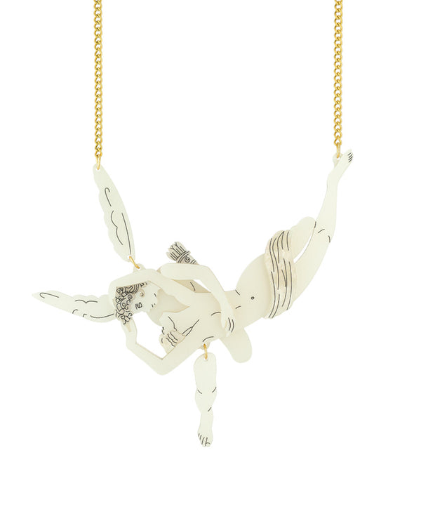 Eros and Psique Kiss Necklace