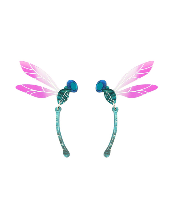 Ethereal Dragonfly Earrings