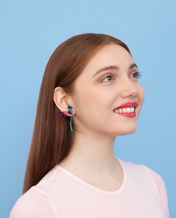 Ethereal Dragonfly Earrings