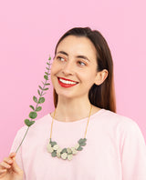 Eucalyptus Acoustics Necklace