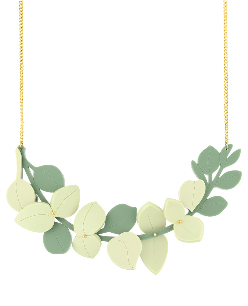 Eucalyptus Acoustics Necklace