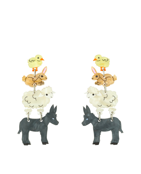 Farm on my Ears Earrings