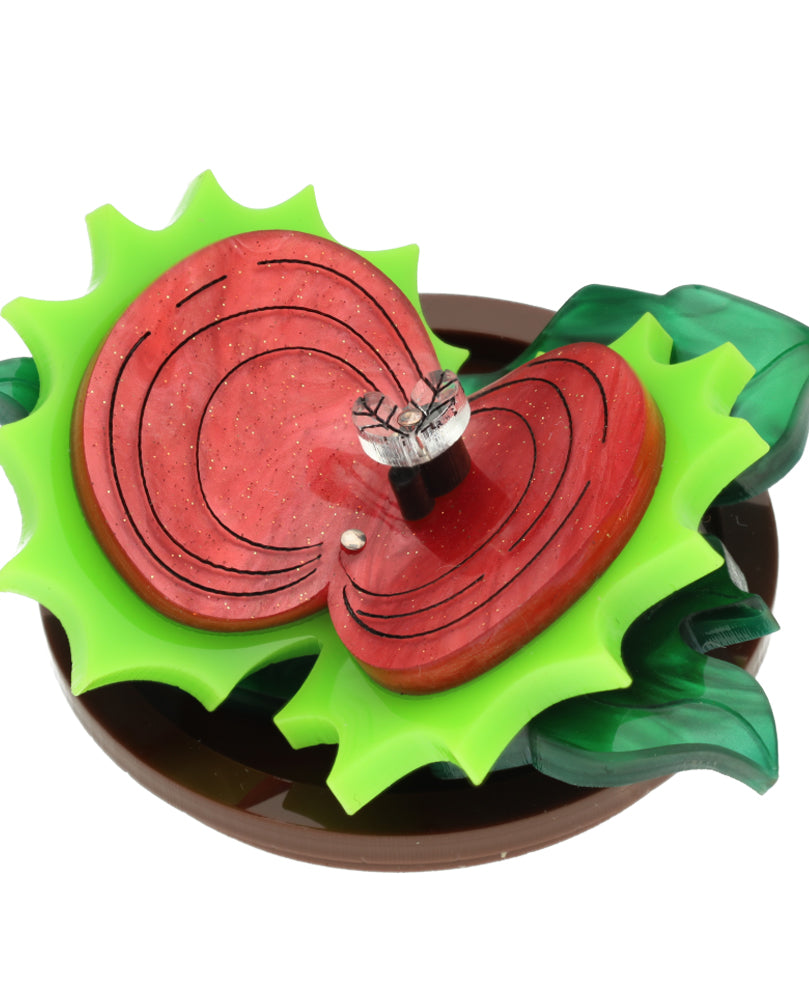 Feed Me NOW! Venus Fly Trap Brooch