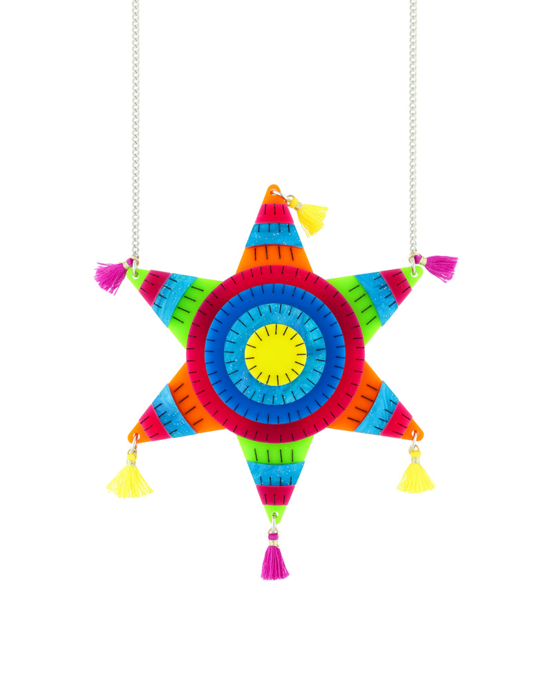 Fiesta! Piñata Party Necklace