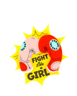 Fight like a Girl Brooch