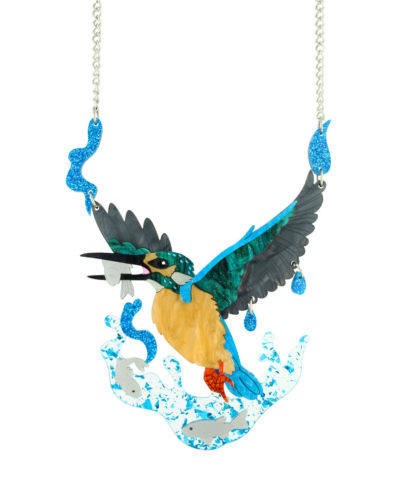 Fishing with the Kingfisher Necklace