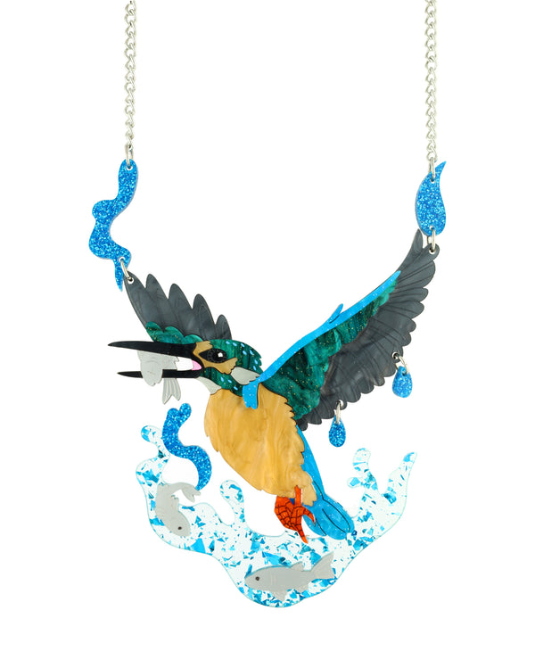 Fishing with the Kingfisher Necklace
