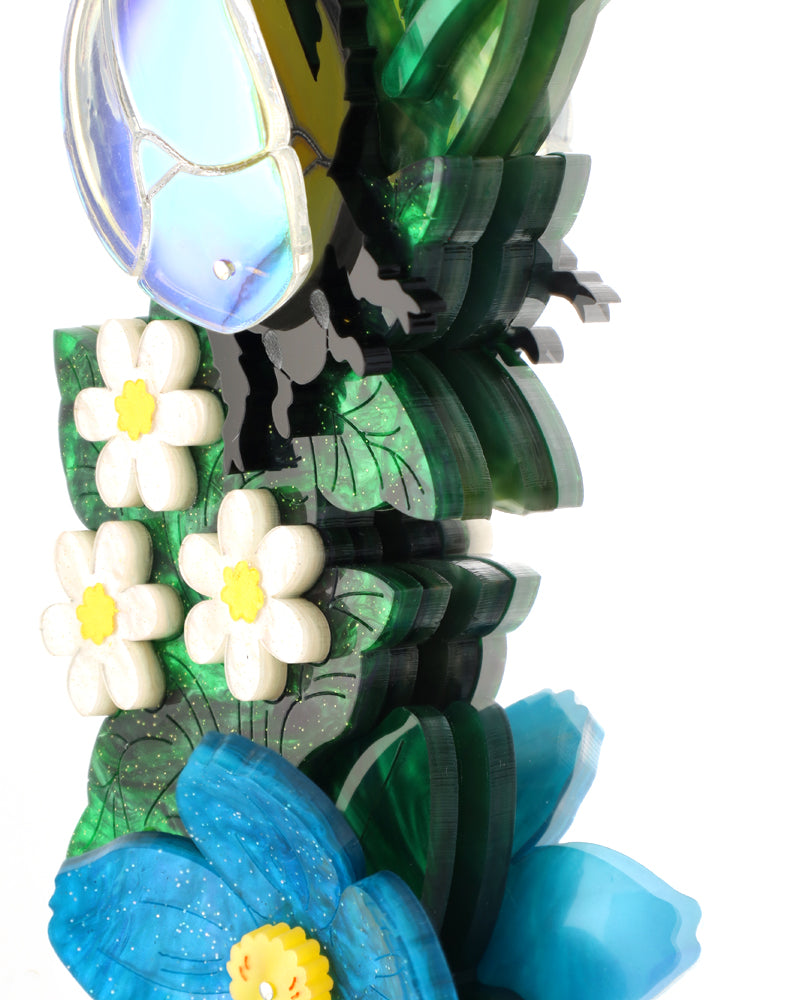 Floral Festival Wall Mirror